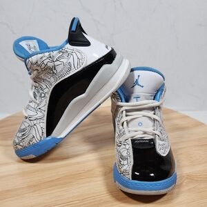 Air Jordan Dub Zero University Blue Toddler Sz 9C DV1358-114 Sneakers